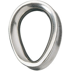 Kause oval rustfri