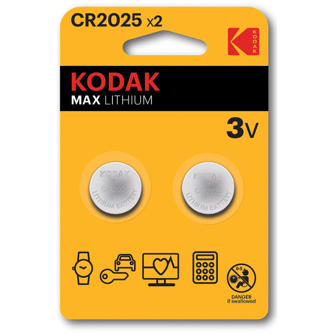 Litiumbatteri CR2025 Kodak