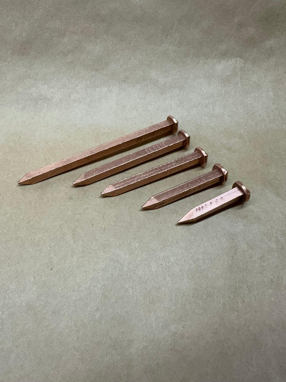 Kobberklink 5mm. stort rosetthode