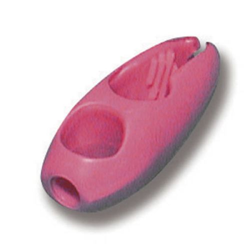 Olive klemme rosa 5mm. pk. med 5 stk.