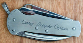 Riggekniv med og uten merlepren
